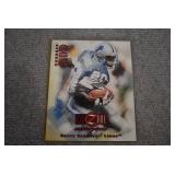 VTG Red Zone Masterpieces Jumbo Trading Card Barry Sanders Lions | Donruss Studio | 1704/3500 | 8" x 10"