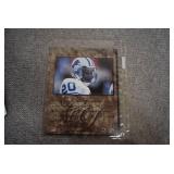 VTG Class of Distinction Jumbo Trading Card Barry Sanders | Donruss Studio | 1997 | 8" x 10"