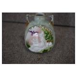 VTG Woman with Cherubs Handled Vase | 4.25" x 3.5"