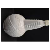 VTG Lot of 2 Milk Glass Hen on Next and World