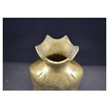 VTG Brass Money Bag Vase | 5.5" x 4" x 2.25"