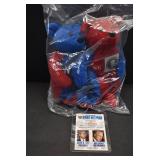 Lot of 3 George W. Bush Dick Cheney Collectible Bears and Certificate | Beverly Hills Plush | No. 291 | 8" x 4"