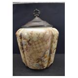 Antique Biscuit Jar | 8" x 6"