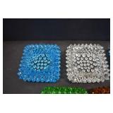 VTG Lot of 5 Hobnail Salt Cellars | 3" x 3"