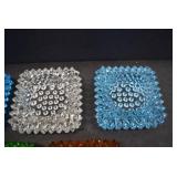 VTG Lot of 5 Hobnail Salt Cellars | 3" x 3"