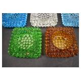 VTG Lot of 5 Hobnail Salt Cellars | 3" x 3"
