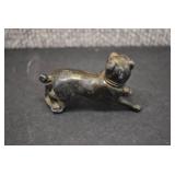 VTG Cast Metal Dog Figurine | 2.5"