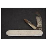 Theo A. Hiebert Co. Two Blade Pocket Knife | 3.5"