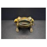 Cast Metal Decorative Frog | 7" x 5.25" x 4.25"