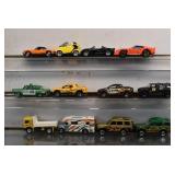 Lot of 12 Assorted Matchbox Die-cast Cars/ Vehicles