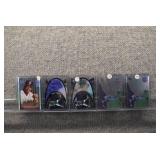 Lot of 5 Baseball Cards in Hard Cases | Manny Ramirez: 1997 Donruss Studio Press Proof 1997 Upper Deck SPx Die Cuts (x2) 1997 UD3 Future Impact (x2)