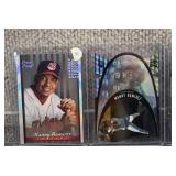 Lot of 5 Baseball Cards in Hard Cases | Manny Ramirez: 1997 Donruss Studio Press Proof 1997 Upper Deck SPx Die Cuts (x2) 1997 UD3 Future Impact (x2)