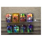 Lot of 8 1997 Upper Deck National Pride Inserts Hasegawa (x2) Guillen Renteria Reynoso Martinez Ordonez Irabu | In Hard Cases