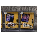 Lot of 15 1997 Upper Deck UD3 National Pride Baseball Cards | Buhner Castilla Galarraga Vaughn (x3) Palmeiro (x3) Murray (x6) | In hard cases