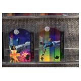 Lot of 8 1997 Upper Deck National Pride Inserts in Hard Cases | Vizquel Galarraga Delgado Guillen Davis Nilson Renteria