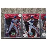 Lot of 5 1997 Pinnacle Totally Certified Platinum Red Serial #