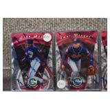 Lot of 5 1997 Pinnacle Totally Certified Platinum Red Serial #