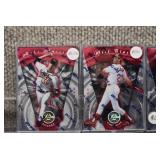 Lot of 6 1997 Pinnacle Totally Certified Platinum Red Serial #