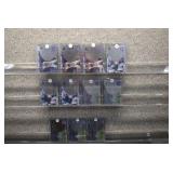 Lot of 11 1997 Upper Deck UD3 Future Impact Baseball Cards in Hard Cases | Jason Kendall (x3) Todd Walker (x3) Andruw Jones (x5)