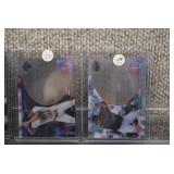 Lot of 11 1997 Upper Deck UD3 Future Impact Baseball Cards in Hard Cases | Jason Kendall (x3) Todd Walker (x3) Andruw Jones (x5)