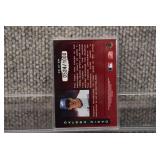 1997 Donruss Limited Fabric of the Game Superstar Material #26 Darin Erstad Serial #0524/1000