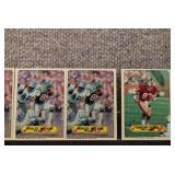 Lot of 32 NFL Football Cards | 1983 Topps Stickers