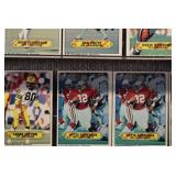 Lot of 32 NFL Football Cards | 1983 Topps Stickers