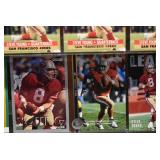 Lot of 20 NFL Football Cards | Steve Young