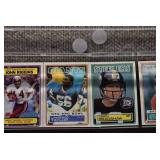 Lot of 7 NFL Football Cards | 1983 Topps Terry Bradshaw Lawrence Taylor & More