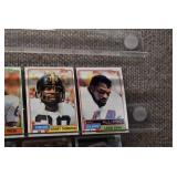 Lot of 18 NFL Football Cards | 1981 Topps Terry Bradshaw Tony Dorsett & More