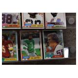 Lot of 18 NFL Football Cards | 1981 Topps Terry Bradshaw Tony Dorsett & More