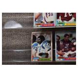 Lot of 18 NFL Football Cards | 1981 Topps Terry Bradshaw Tony Dorsett & More