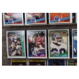 Lot of 55 NFL Football Cards | 1988 Topps #6 Jerry Rice (x2) #328 Marcus Allen (x3) #82 Mike Singletary (x2) #285 Lawrence Taylor (x6)
