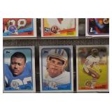 Lot of 55 NFL Football Cards | 1988 Topps #6 Jerry Rice (x2) #328 Marcus Allen (x3) #82 Mike Singletary (x2) #285 Lawrence Taylor (x6)
