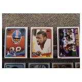 Lot of 55 NFL Football Cards | 1988 Topps #6 Jerry Rice (x2) #328 Marcus Allen (x3) #82 Mike Singletary (x2) #285 Lawrence Taylor (x6)
