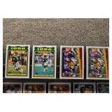 Lot of 55 NFL Football Cards | 1988 Topps #6 Jerry Rice (x2) #328 Marcus Allen (x3) #82 Mike Singletary (x2) #285 Lawrence Taylor (x6)