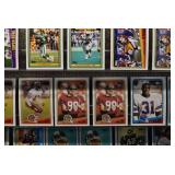 Lot of 55 NFL Football Cards | 1988 Topps #6 Jerry Rice (x2) #328 Marcus Allen (x3) #82 Mike Singletary (x2) #285 Lawrence Taylor (x6)