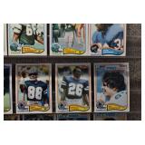 Lot of 40 NFL Football Cards | 1982 Topps Tony Dorsett (x4) Terry Bradshaw Lawrence Taylor