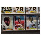 Lot of 40 NFL Football Cards | 1982 Topps Tony Dorsett (x4) Terry Bradshaw Lawrence Taylor