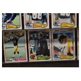 Lot of 40 NFL Football Cards | 1982 Topps Tony Dorsett (x4) Terry Bradshaw Lawrence Taylor