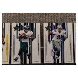 Lot of 15 NFL Football Cards | 2005 Leaf Rookies & Stars Jake Plummer Crusade Serial # 756/1250 | Houston #151/799 Bettis McNair McNabb Westbrook Bulger & More