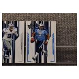 Lot of 15 NFL Football Cards | 2005 Leaf Rookies & Stars Jake Plummer Crusade Serial # 756/1250 | Houston #151/799 Bettis McNair McNabb Westbrook Bulger & More