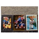 Lot of 35 NFL Football Cards | Jim Kelly
