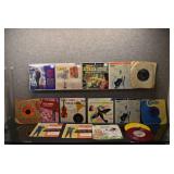 Lot of 21 Vintage 45 RPM Records | Fred Waring, Keys West, Caterina Valente, Florian ZaBach, Fred Waring, and Children