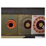 Lot of 21 Vintage 45 RPM Records | Pearl Bailey, Les Brown, Rosemary Clooney, Boston Pops, The Davis Sisters, Stevie Wonder and More