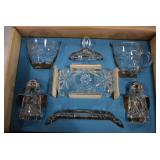 NOS 7 Pc. Early American Prescut Table Service Set | Anchor Hocking | 700/719