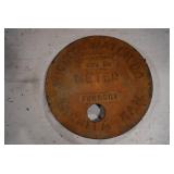 Wichita Water Meter Cover | Schermuly Mfg. Co. | 11.5"