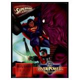 Set of 7 DC Overpower Comic Gaming Cards | Superman Action Cards | Mission: | Eye of the Storm