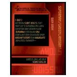 Set of 7 DC Overpower Comic Gaming Cards | Superman Action Cards | Mission: | Eye of the Storm