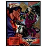 Set of 7 DC Overpower Comic Gaming Cards | Superman Action Cards | Mission: | Eye of the Storm